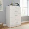 Cômoda 5 Gavetas Aruba Branco - FELLICCI