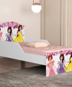 Mini Cama Juvenil Lívia (Menina) Trio Princesas 404119 - MADEC MÓVEIS