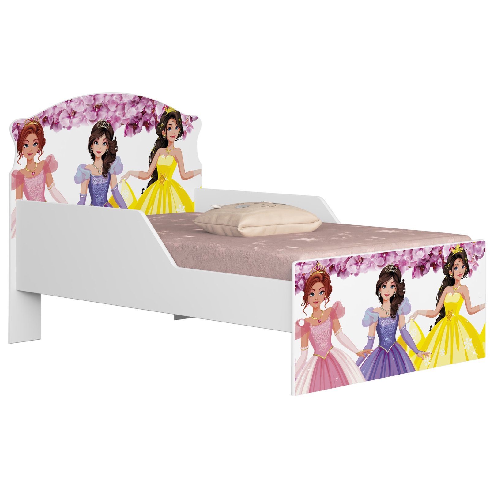 Mini Cama Juvenil Lívia (Menina) Trio Princesas 404119 - MADEC MÓVEIS - Imagem 2