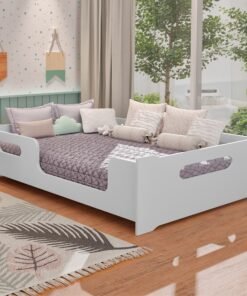Cama Montessoriana Casal Encanto Branco - GABRIELLI