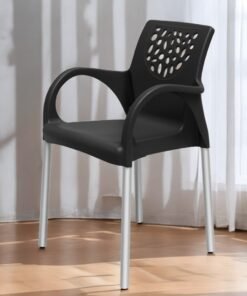 Poltrona Deluxe Preto - FORTE PLÁSTICO