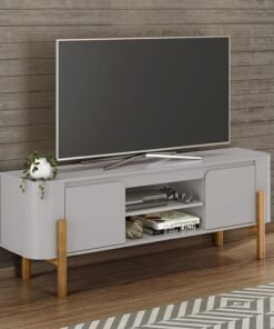 Rack ate 65" Camburi Off White - BECHARA