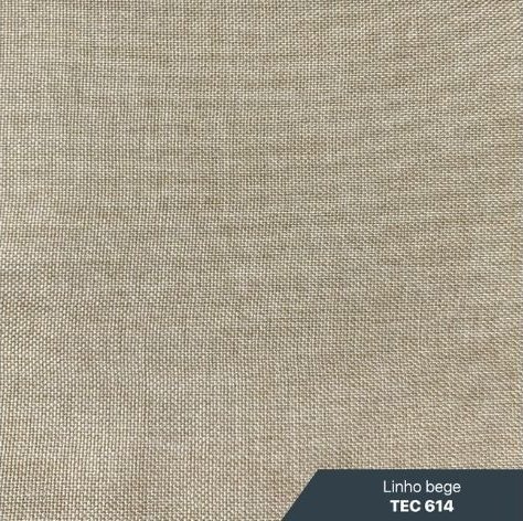 Kit 2 Cadeiras Dubai Mel/Linho Bege 614 - ART ASSENTOS - Imagem 2