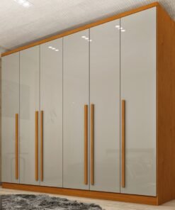 Guarda-Roupa Sevila/Aracena 2,70 m Cinamomo/Off White - Tcil