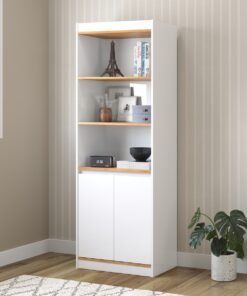 Armário Multiuso Encanto Branco/Cinamomo - PATRIMAR