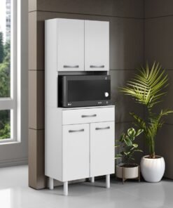 Paneleiro/Kit Cozinha 4P1G Balli Branco - ARAMOVEIS