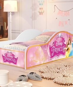 Cama Juvenil Carro (Menina) Princesas 16 - MADEC MÓVEIS