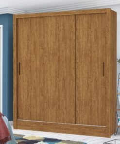 Guarda-Roupa 3 Portas Dubai/Santiago (Sem espelho) Cinamomo - CARIOCA MÓVEIS