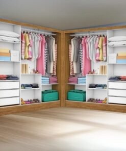 Closet Dubai/Santiago 1,79 m x 1,79 m Cinamomo – CARIOCA MÓVEIS