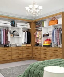 Closet Sevilha 1,62 m x 1,62 m Cinamomo – CARIOCA MÓVEIS