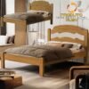 Cama Casal/Viúva Iris Nature/Off White/Nature - MADEC MÓVEIS