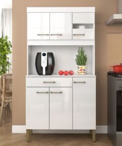 Kit Cozinha Carla K090 0,90 m Branco - FELLICCI