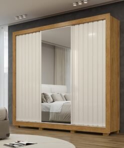Guarda-Roupa Teresópolis 2,25 m Cinamomo/Areia - RUD RACK