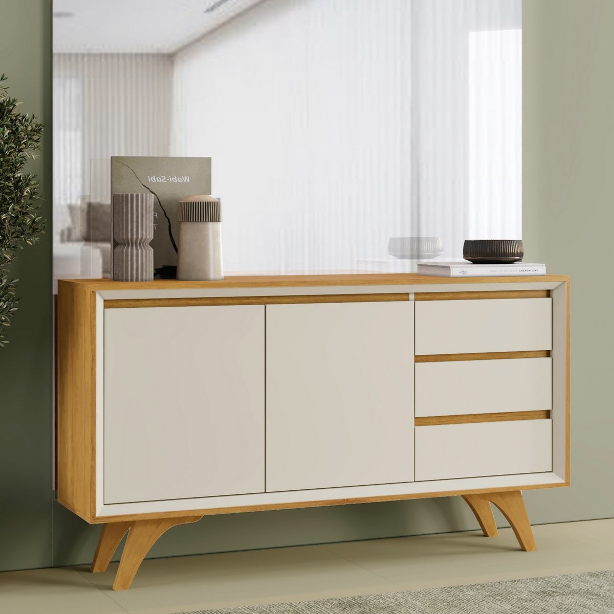 Buffet Vertex Naturale/Off White - MAVAULAR