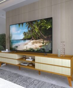 Rack ate 85" Magnifico Naturale/Off White - GELIUS
