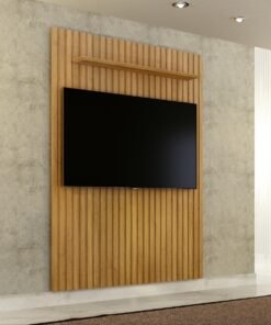 Painel até 55" Vitória 138 Cinamomo - VALDEMÓVEIS