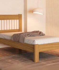 Cama Solteiro Bela Nature/Off White - MADEC MÓVEIS