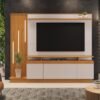 Home ate 65" Absoluto Cinamomo/Off White - JCM MOVELARIA