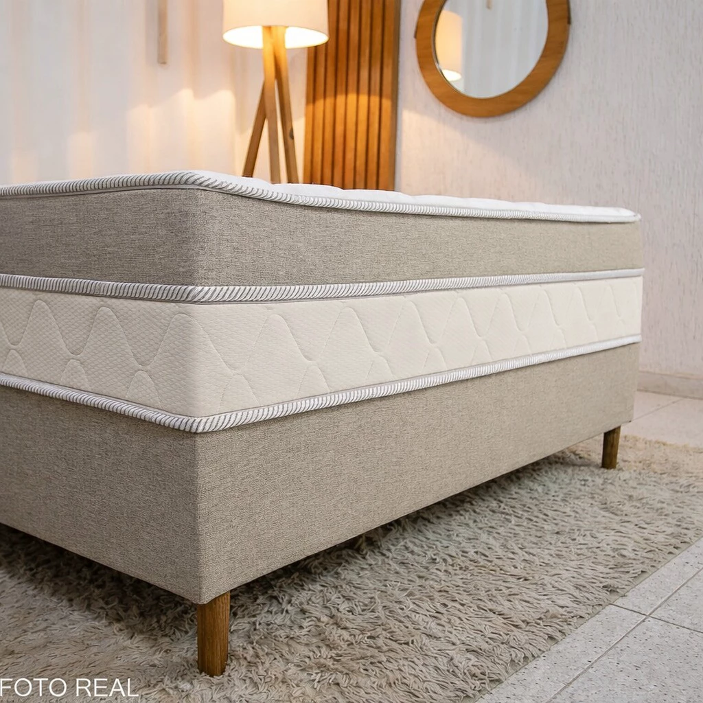 Unibox Casal Sonho Bom Premium Ortopédica D33 138x188x62 - Nosso Sonho | Suporta até 250kg - Imagem 4