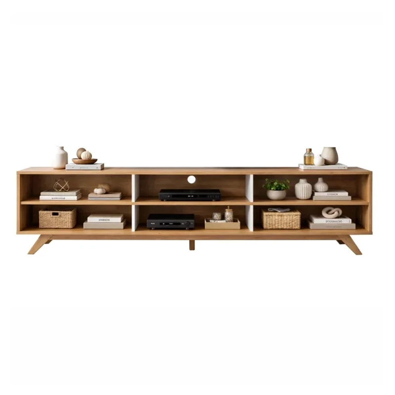 Home Theater Diplomata Cinamomo/Off White Larg. 2.00m para TV até 60'' - Valdemóveis - Imagem 6