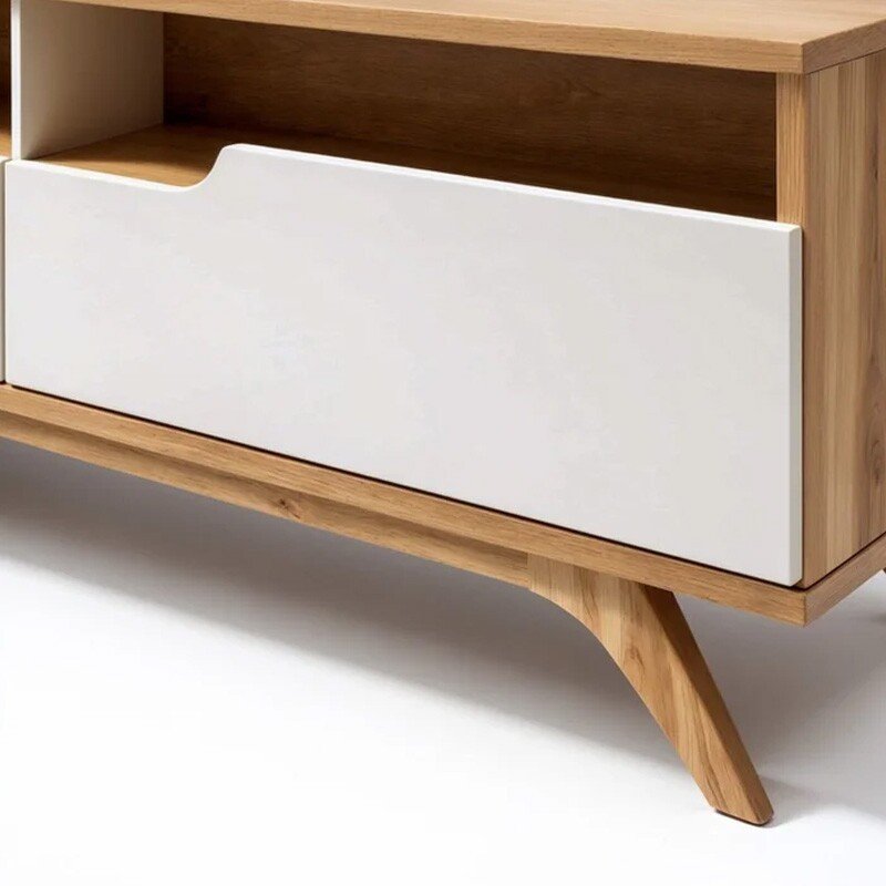 Home Theater Diplomata Cinamomo/Off White Larg. 2.00m para TV até 60'' - Valdemóveis - Imagem 16